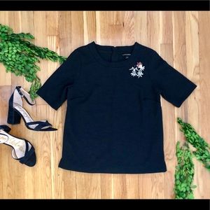 Banana Republic Jeweled Short Sleeve Sweater